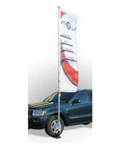 Alternative view of Pennone portabandiera mobile