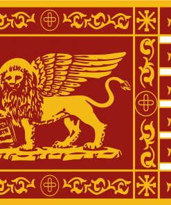 Bandiera Serenissima con code