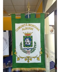 Gonfalone Comunità e Unioni Montane