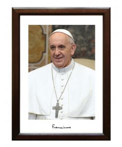 Quadro con foto di Papa Francesco