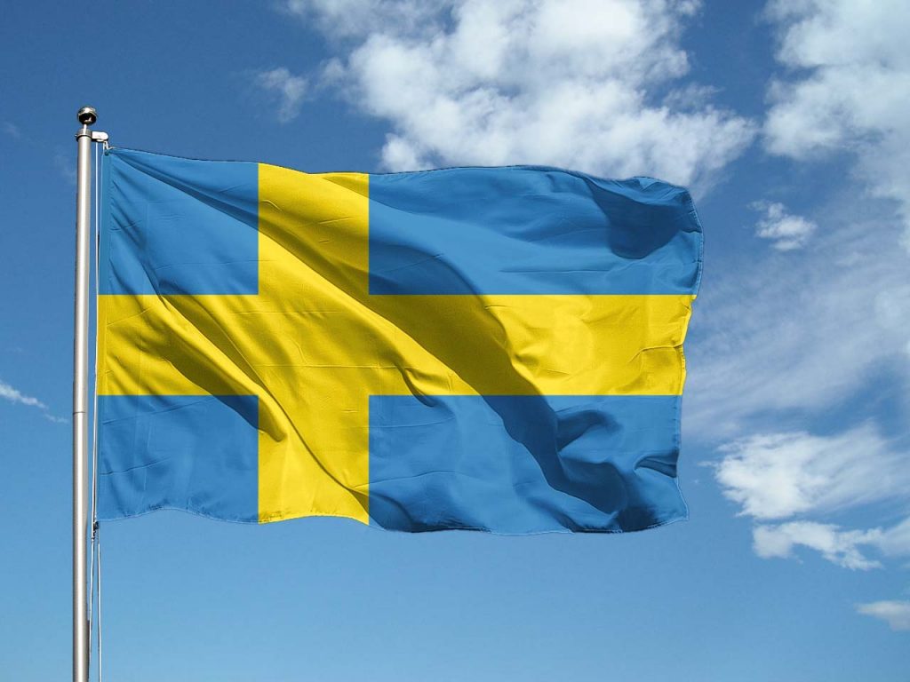Bandiera Svezia Bandiere Italiane